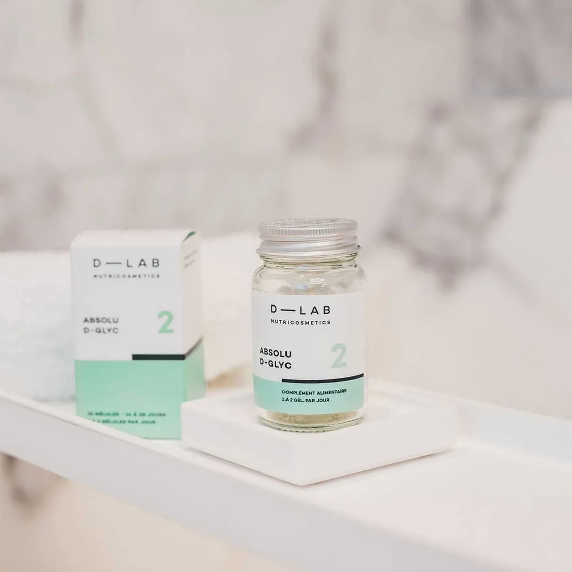 Absolu D-Glyc D-LAB Nutricosmetics - Complément alimentaire beauté Homme sur MenCorner
