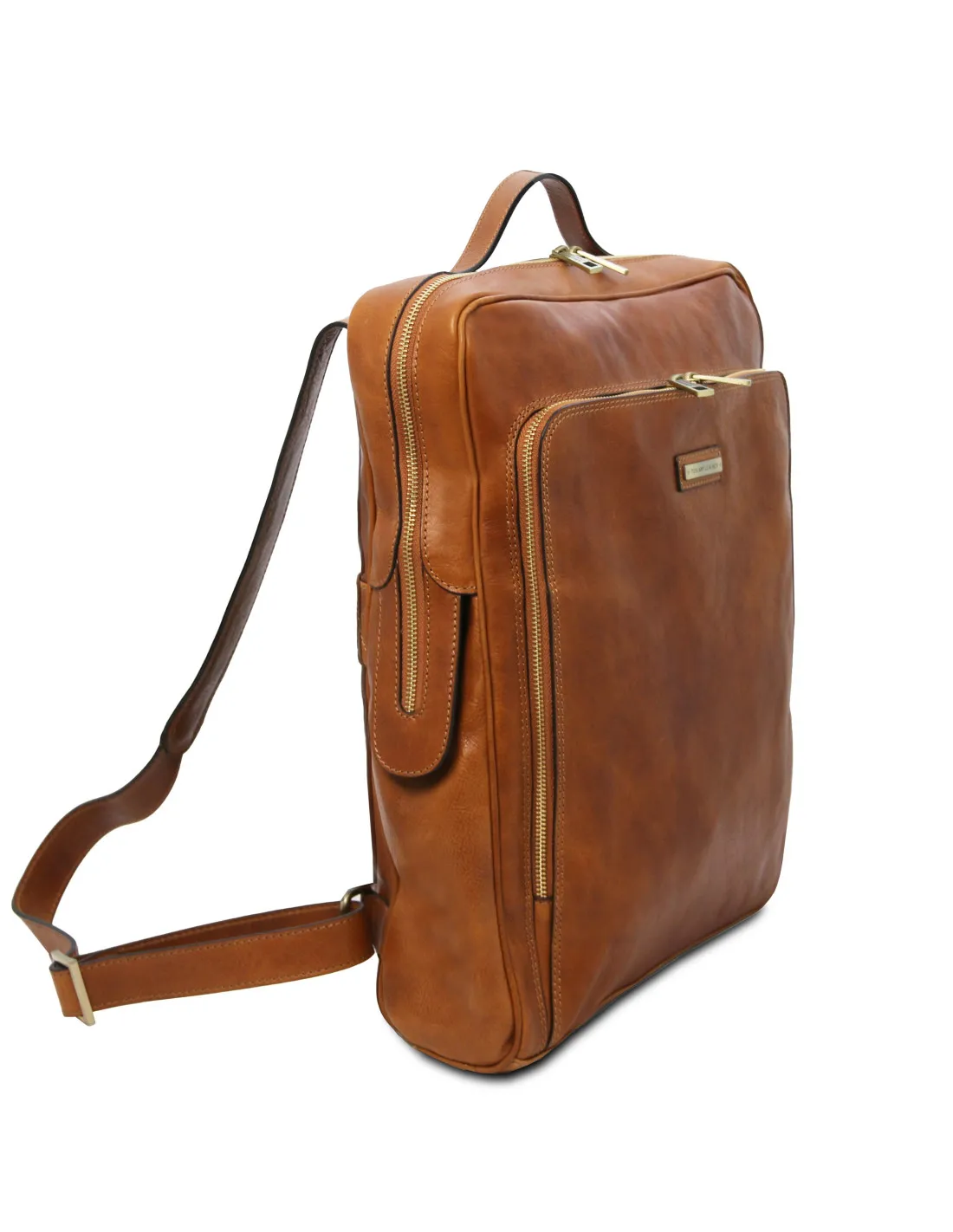 Bangkok - Sac à dos en Cuir Porte Ordinateur - Grand Modèle