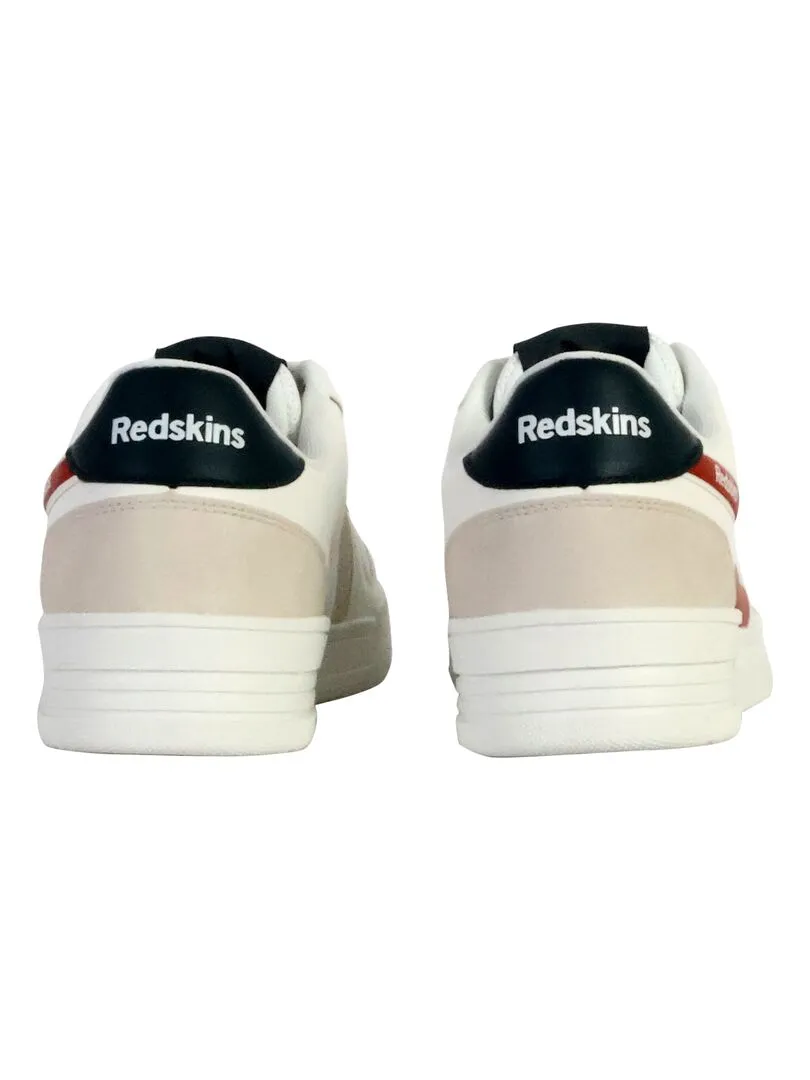 Basket à Lacets Redskins Finn - Blanc