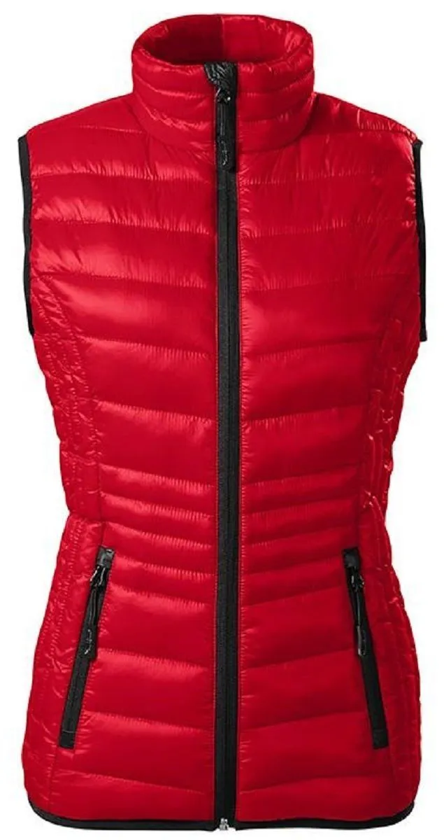 Bodywarmer matelassé - Femme - MF554 - rouge 