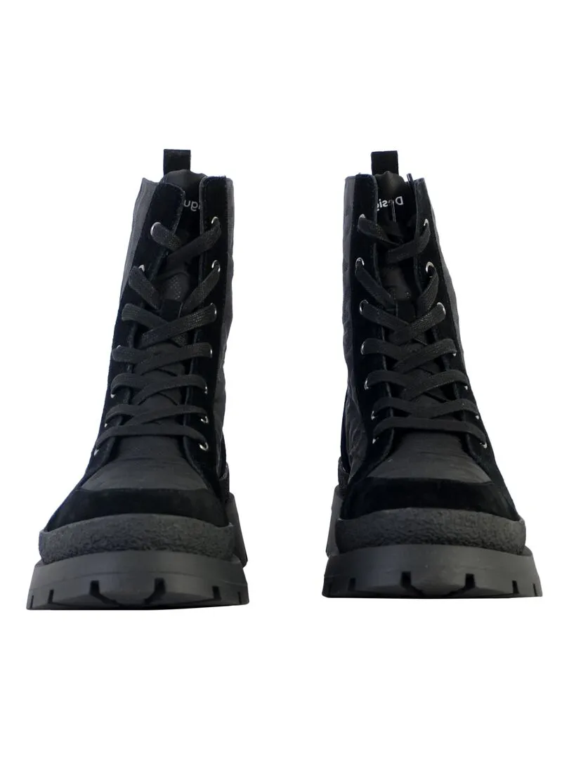 Bottine à Lacets Desigual Padded - Noir