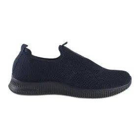 Chaussures de sport slip-on femme bleu marine