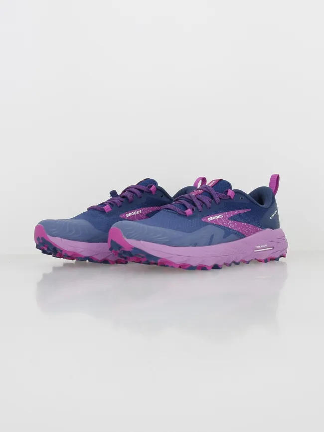 Chaussures de trail cascadia 17 violet femme - Brooks | wimod