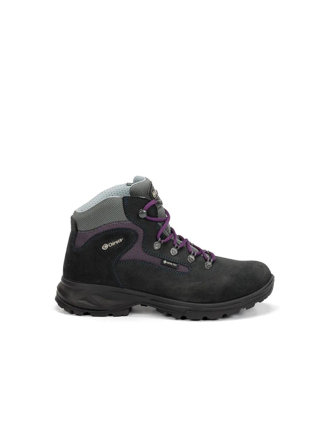 Chaussures Montagne Chiruca Femme de Massana 36 Gore-Tex Gris / Violet