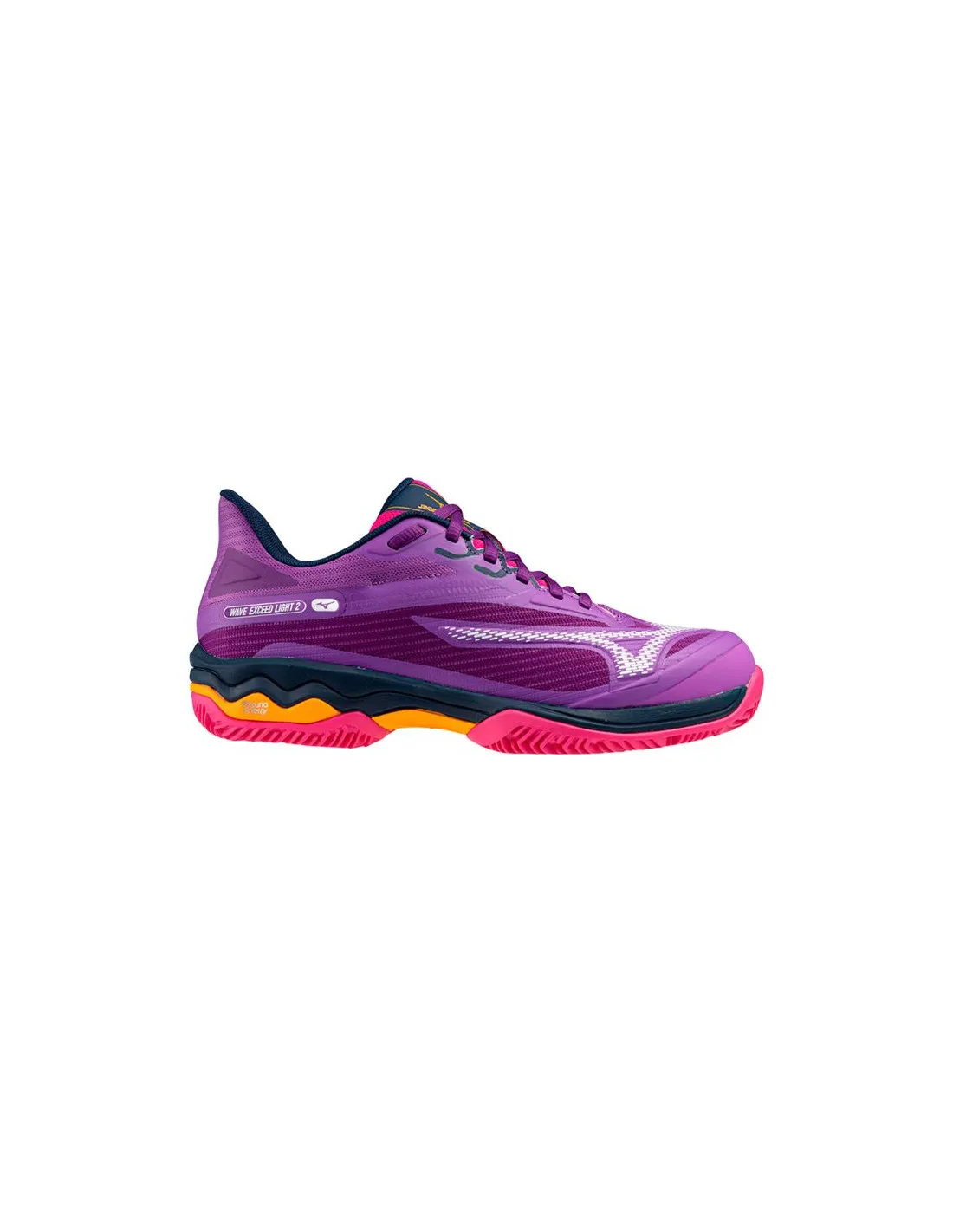 Chaussures par Pádel Mizuno Wave Exceed Light 2 Padel Femme Purple