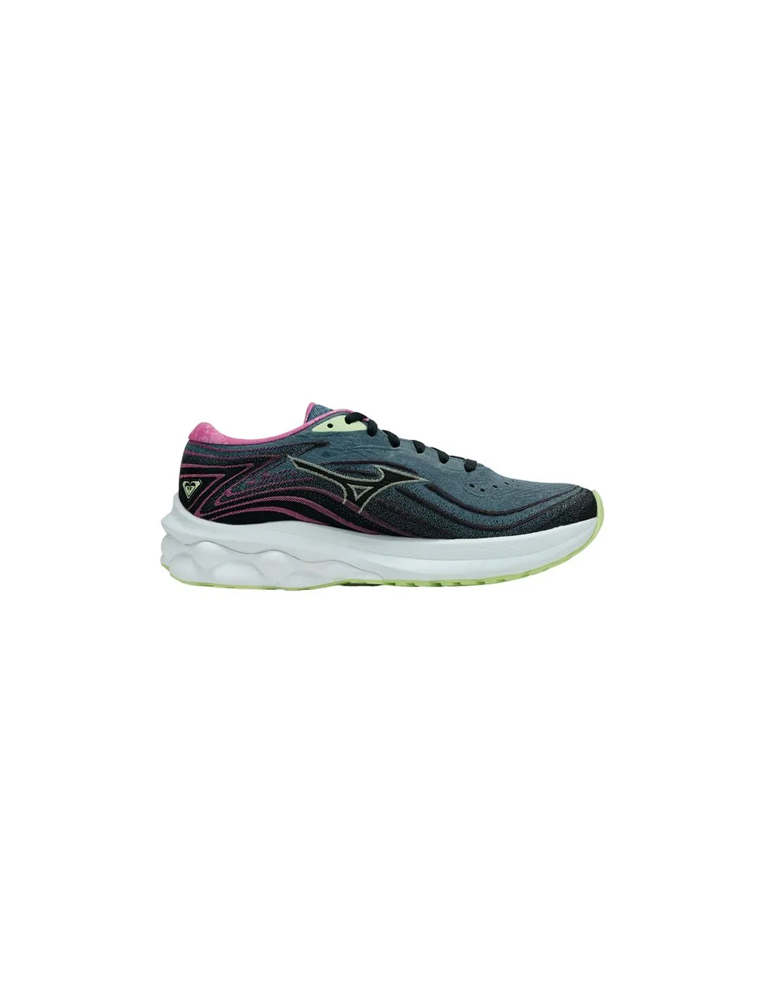 Chaussures Running Mizuno Roxy Femme wave Skyrise 5 Gris foncé