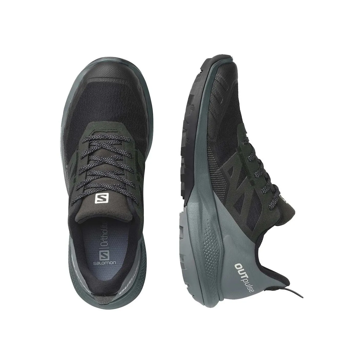 Chaussures Running SALOMON Femme OUTPULSE GTX Noir / Gris AH 2023