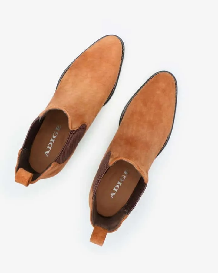 Chelsea Boots Cuir Marron Femme | Diva | Adige Chaussures