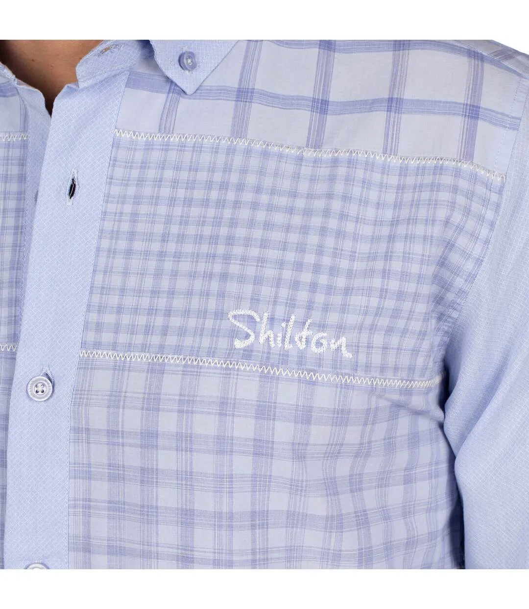 Chemise manches longues PATCHWORK