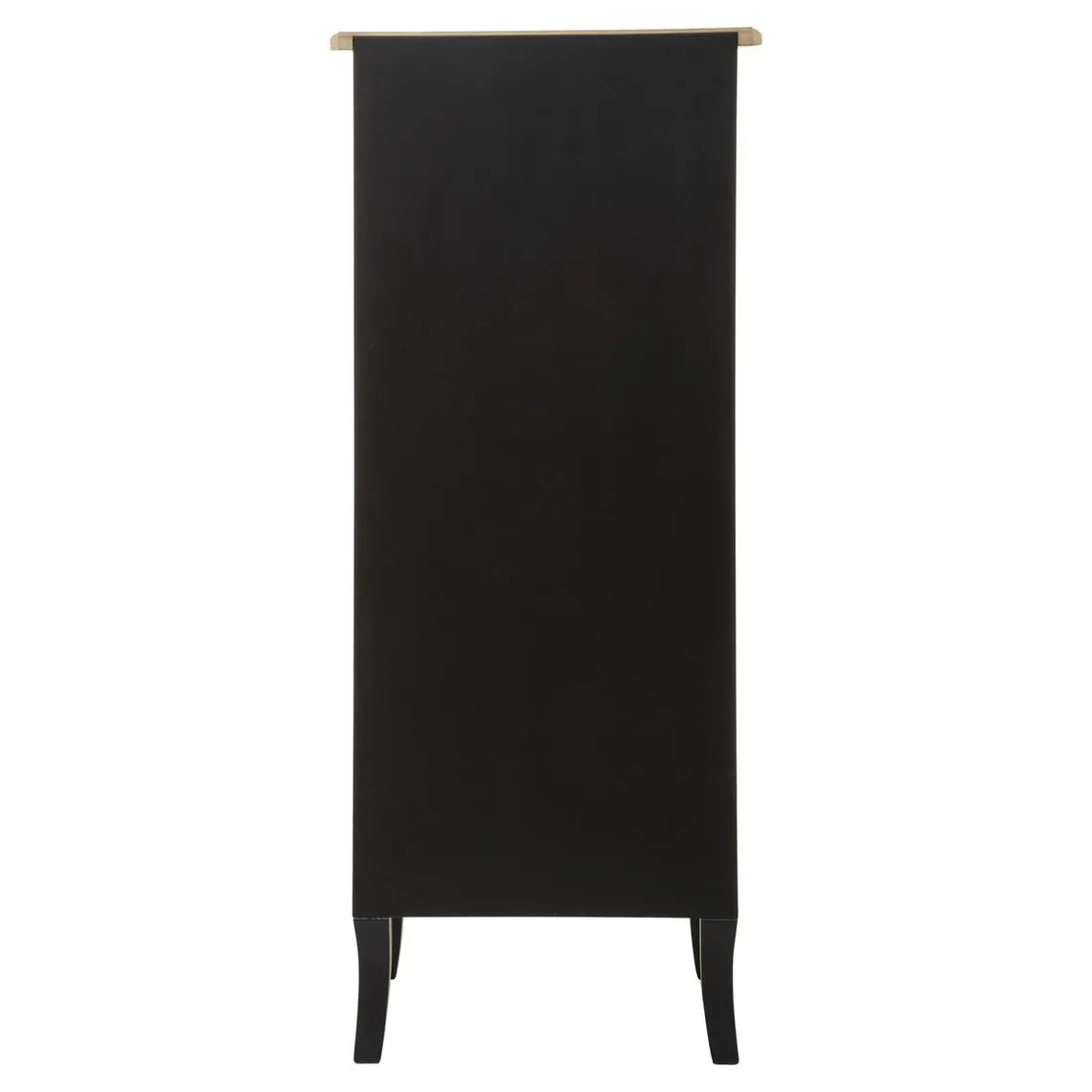 Chiffonier 5 Tiroir Noir Chrysa | 3 Suisses