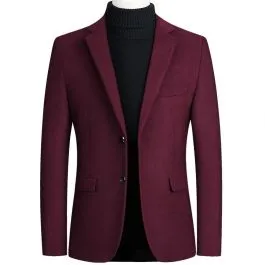 Costume en laine mélangée pour homme