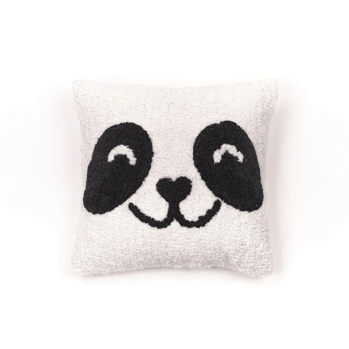 Coussin Enfant Coton Blanc Motif Panda  | 3 Suisses