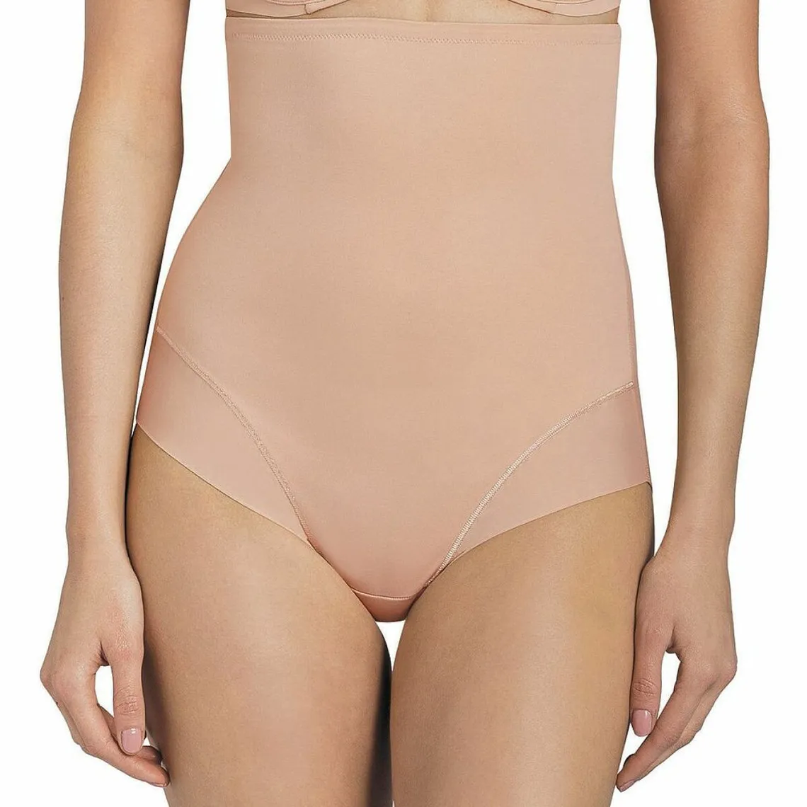 Culotte taille haute sculptante beige | Culottes sculptantes 3 SUISSES