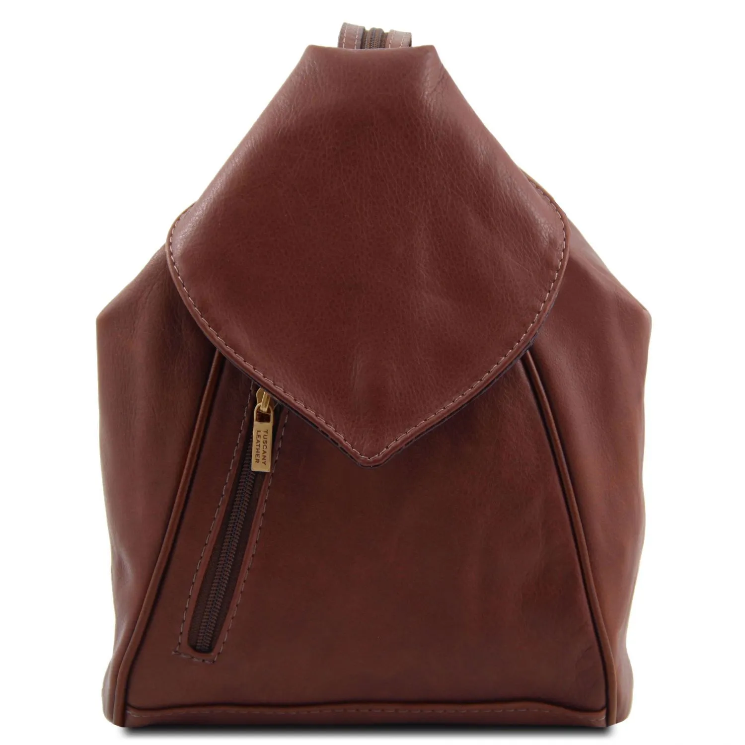 Delhi Sac à dos en Cuir Marron TL140962
