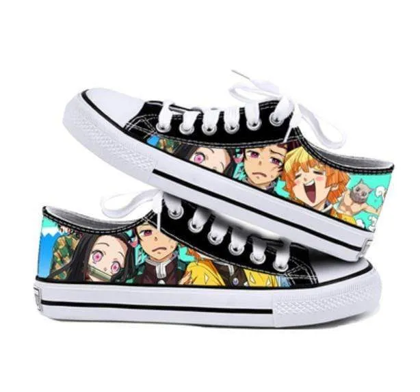 Demon Slayer Kimetsu no Yaiba chaussures de dessin animé, confortables, cos Kimetsu no Yaiba, collège