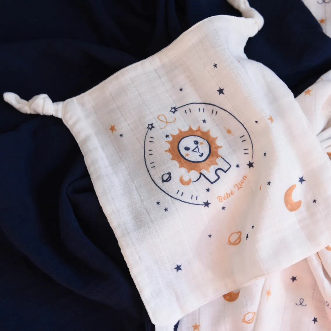 Doudou Plat bébé Astro Lion | 3 Suisses