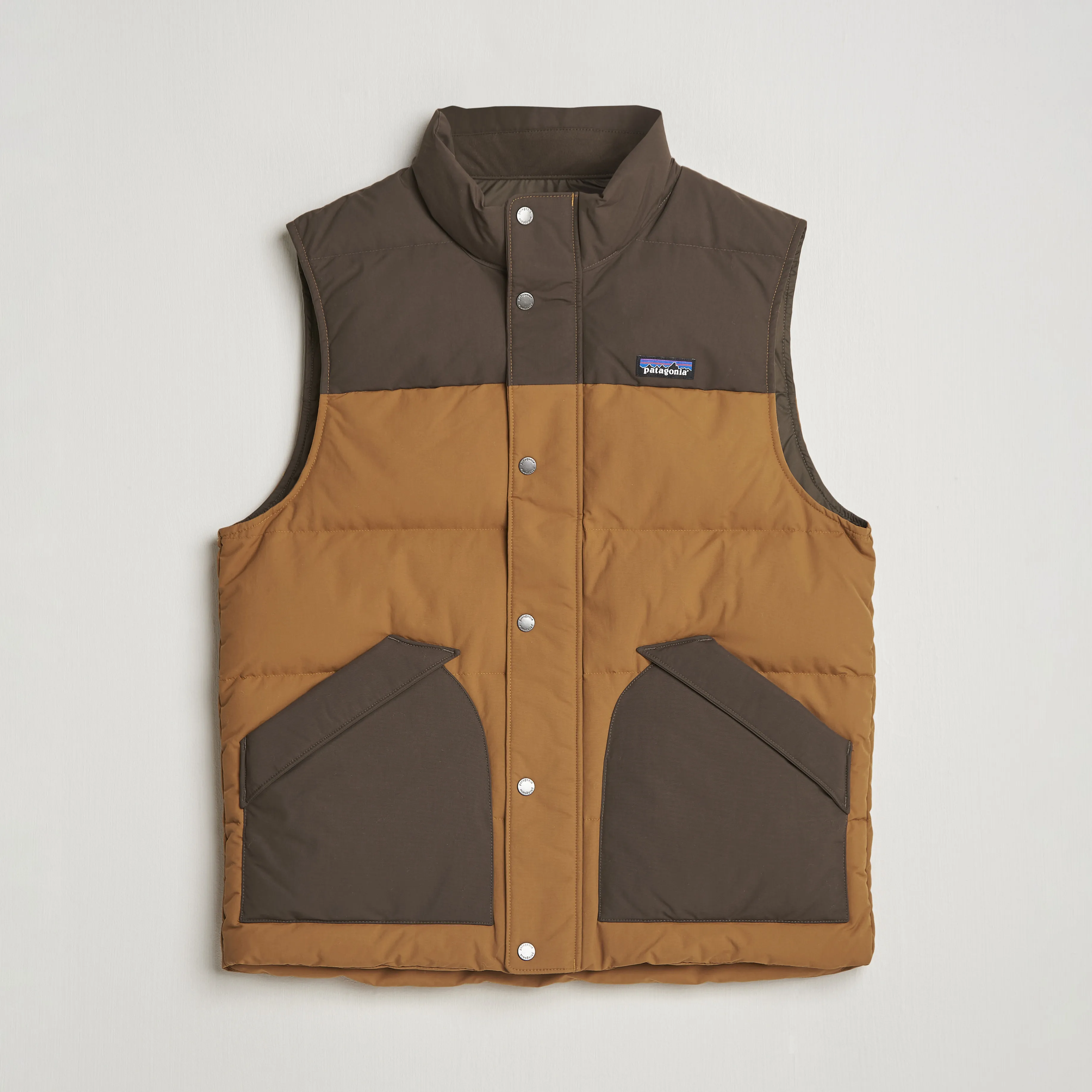 Downdrift Vest Brown