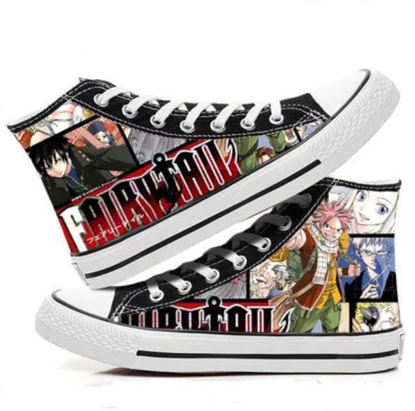Fairy Tail Chaussures pour homme et femme, en toile, confortables,décontracté