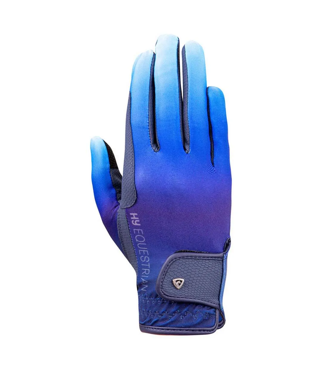 Gants d´équitation bleu marine / bleu mer Hy