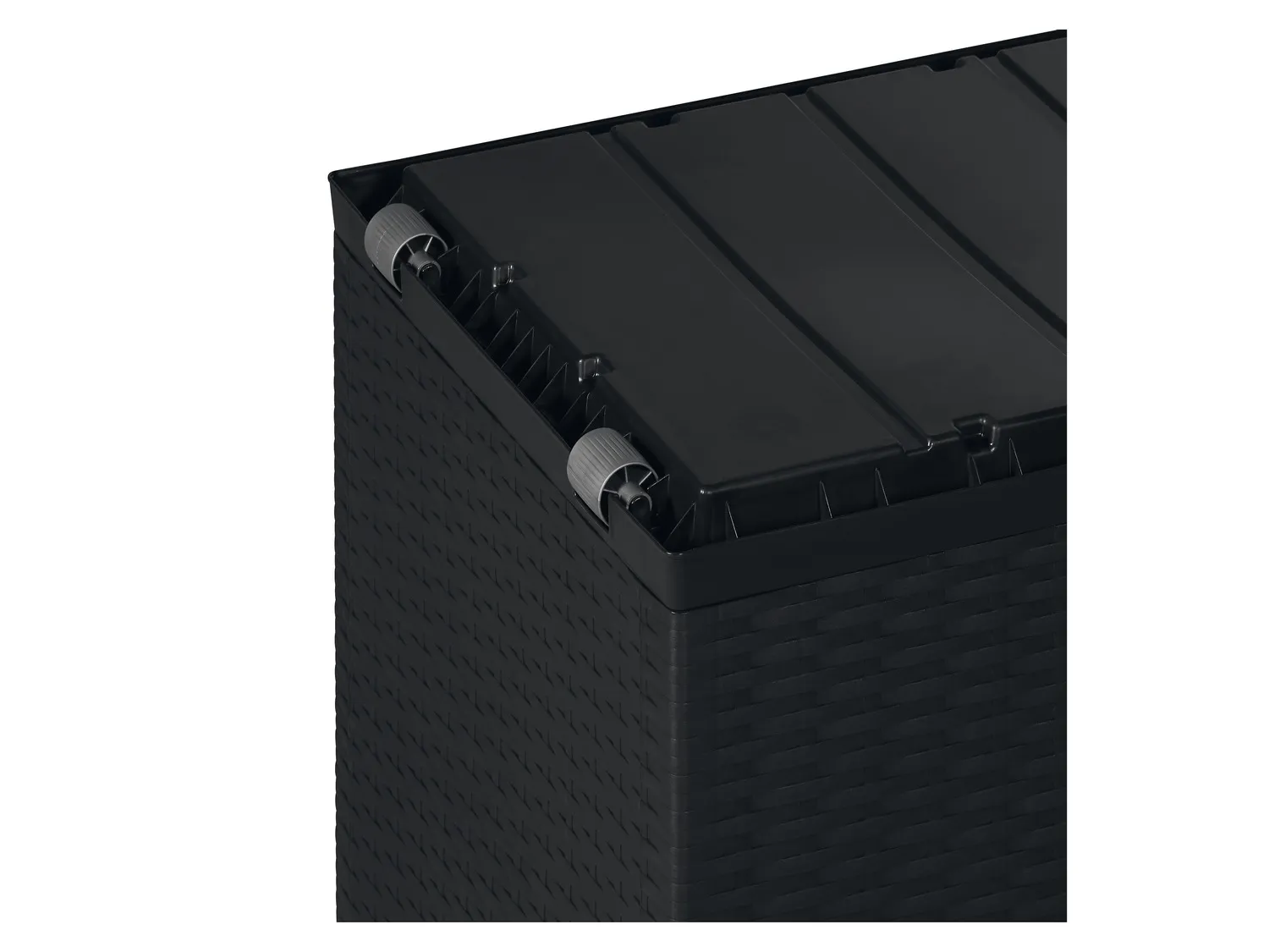 LIVARNO home Coffre de rangement, 350 L, noir