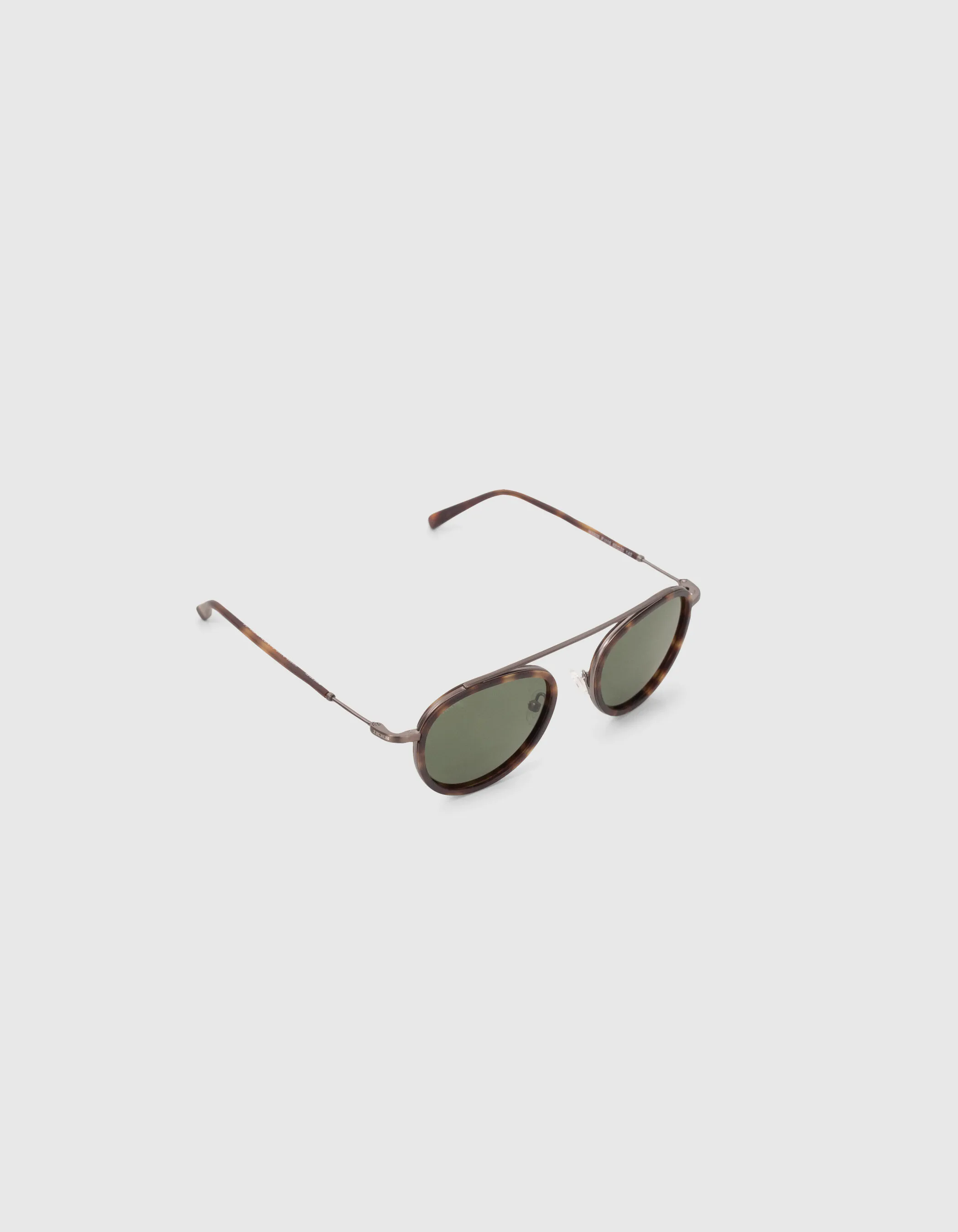 Lunettes solaires écailles style pantos Homme