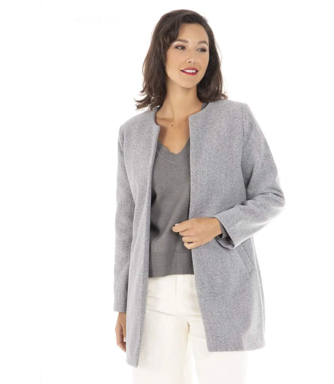Manteau col  ELIE