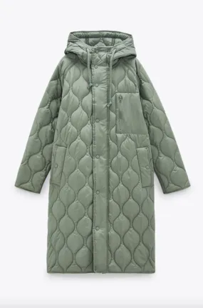 manteau matelassé femme