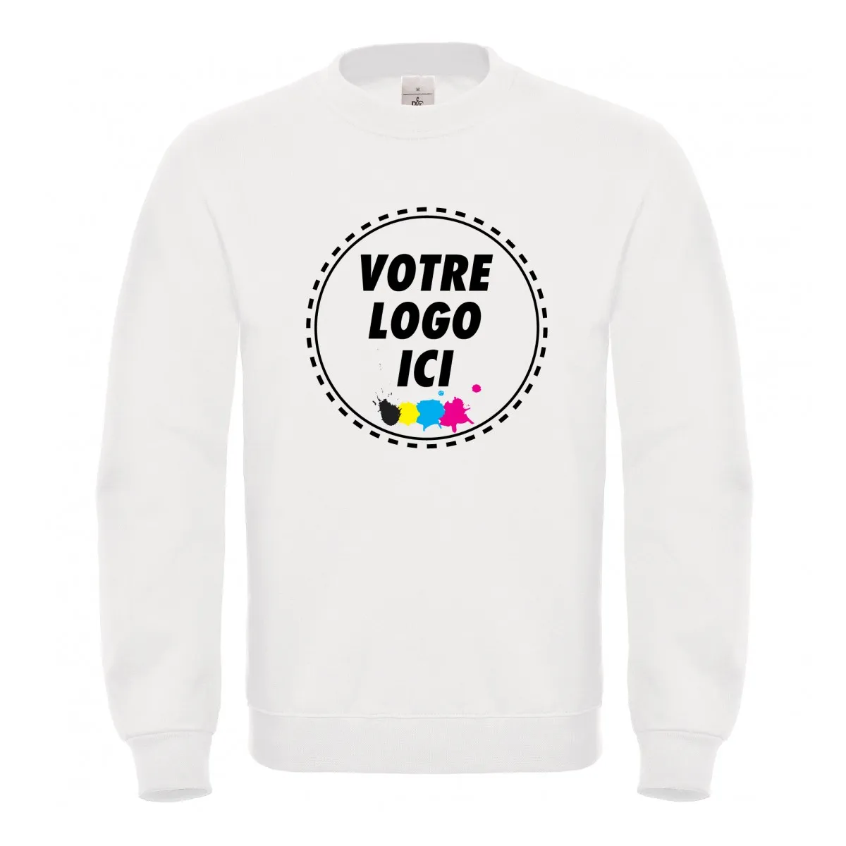 Marcel et Maurice - Sweat col rond unisexe personnalisé