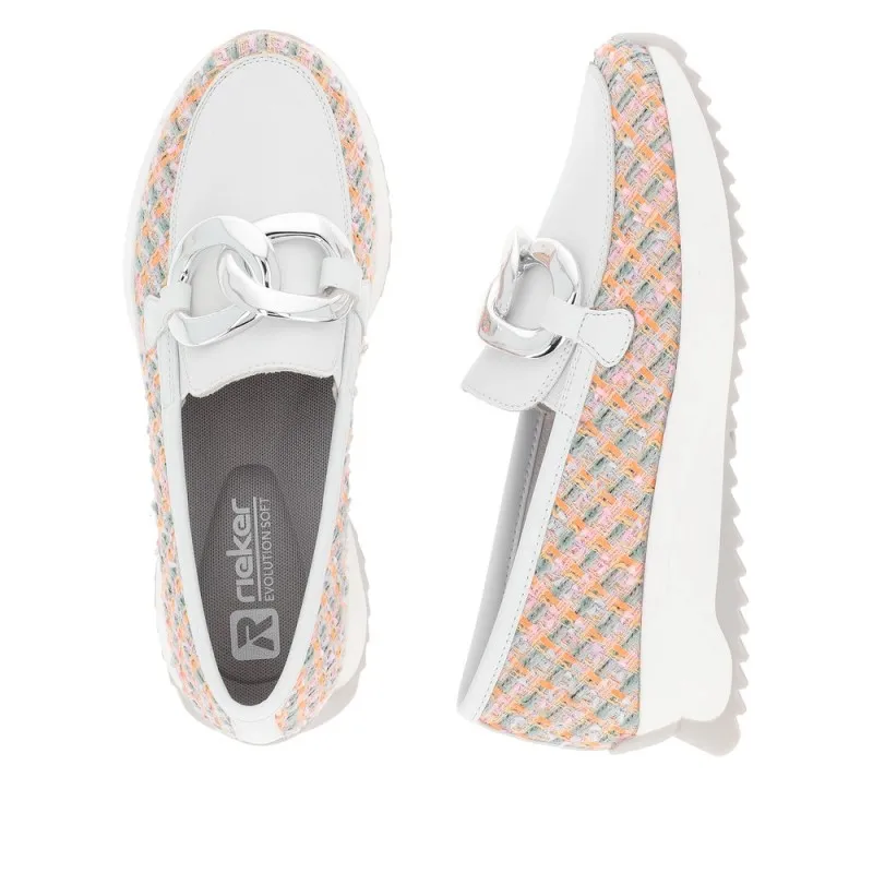 Mocassin W1303-90 Rieker multi
