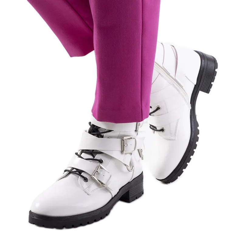 PA1 Bottines blanches Dons