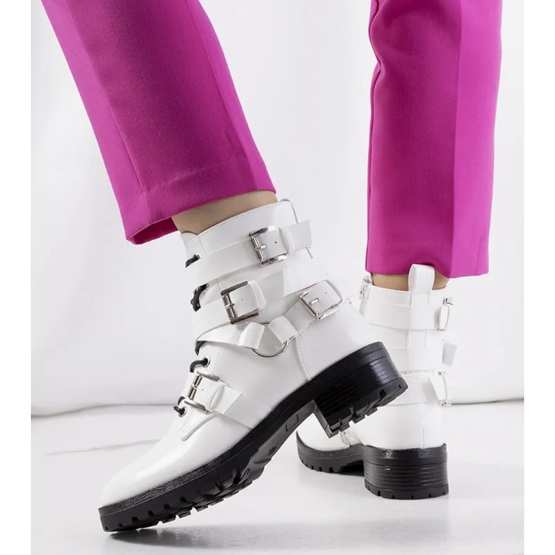 PA1 Bottines blanches Dons