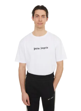 PALM ANGELS  T-shirt en coton  - Blanc