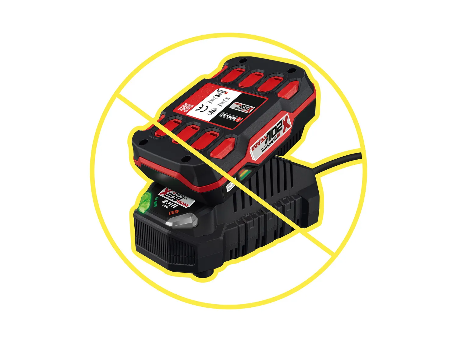 PARKSIDE® Perceuse-visseuse sans fil PBSA 20-Li A1, 20 V