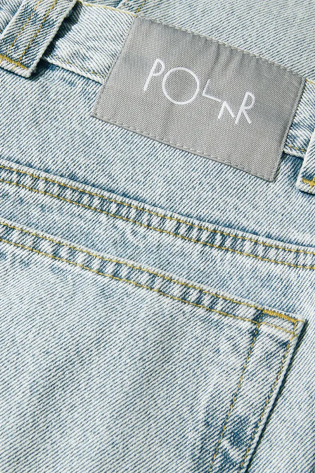 Polar skate co. Polar 93! denim Light blue - GRADUATE STORE