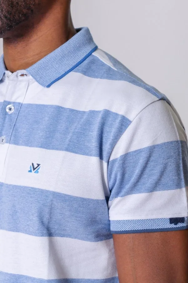 Polo manches courtes PACE Bleu