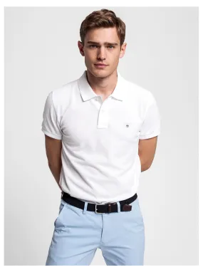 Polo slim fit coton piqué Gant
