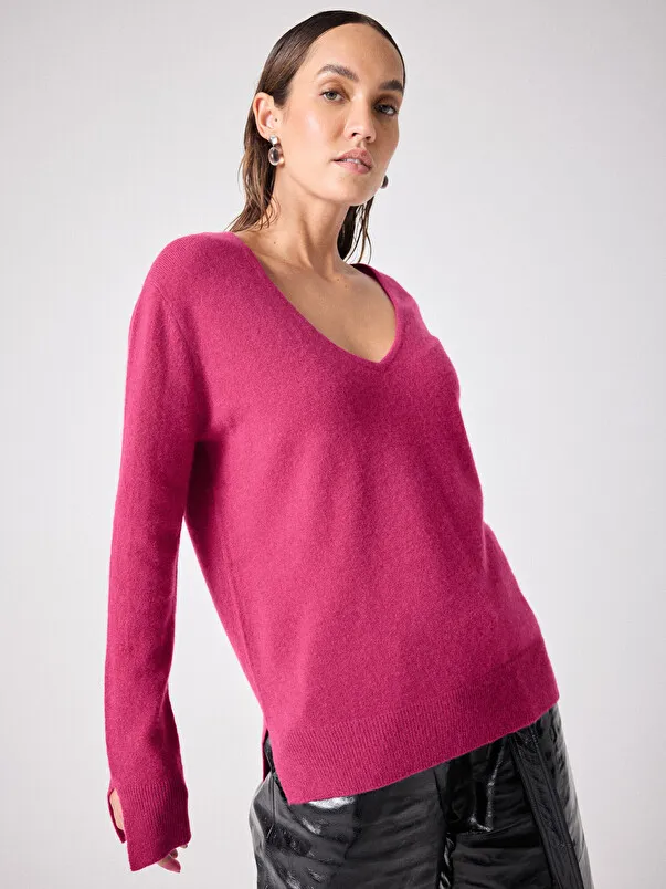 Pull cachemire Leopoldine Pull cachemire 2 fils 12GG