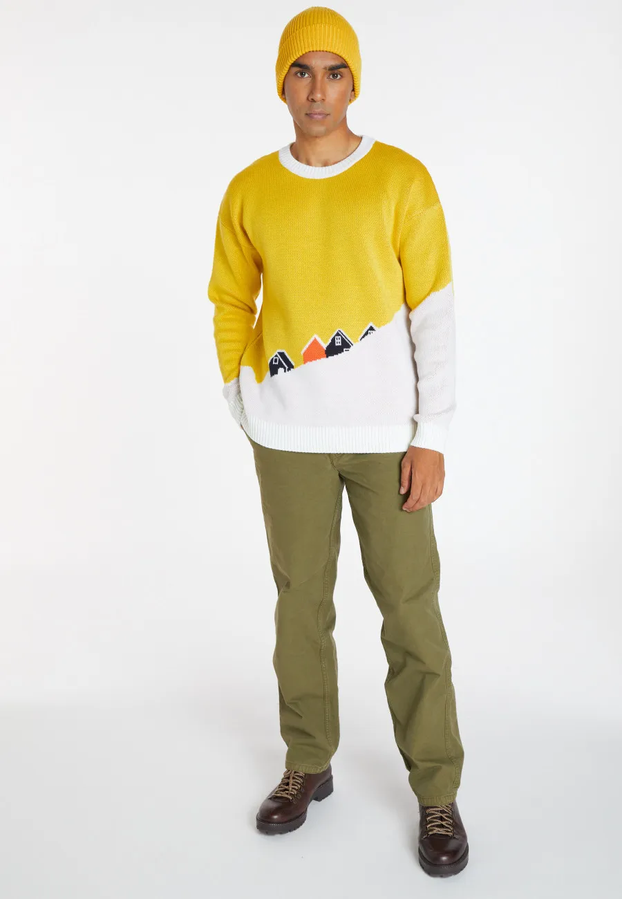 Pull graphique laine mérinos - Stanley