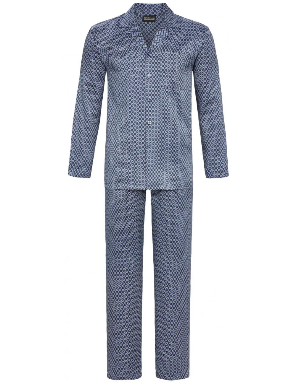 Pyjama ouvert manches longues Satin
