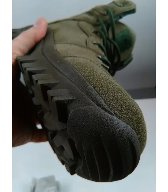 Rangers chaussure Commando kaki homme