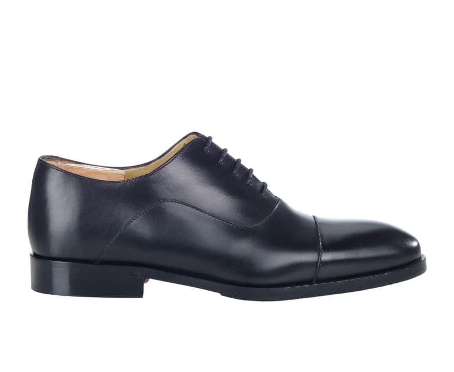 Richelieu homme Noir semelle cuir Grakley