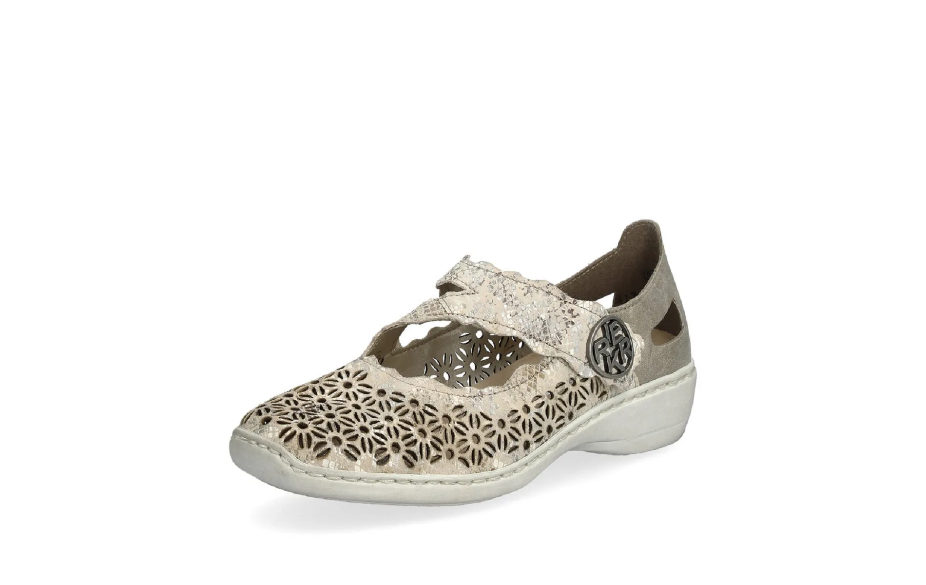 Rieker ballerines 413g4 90 beige