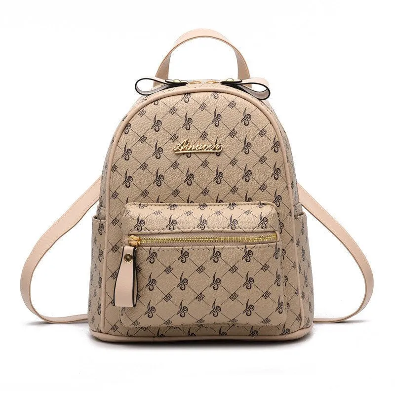 Sac à dos cuir vintage fermeture