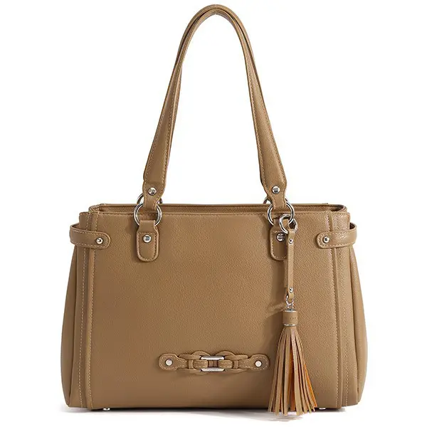 Sac à main Constance Taupe | Fuchsia Paris | Gandy.fr