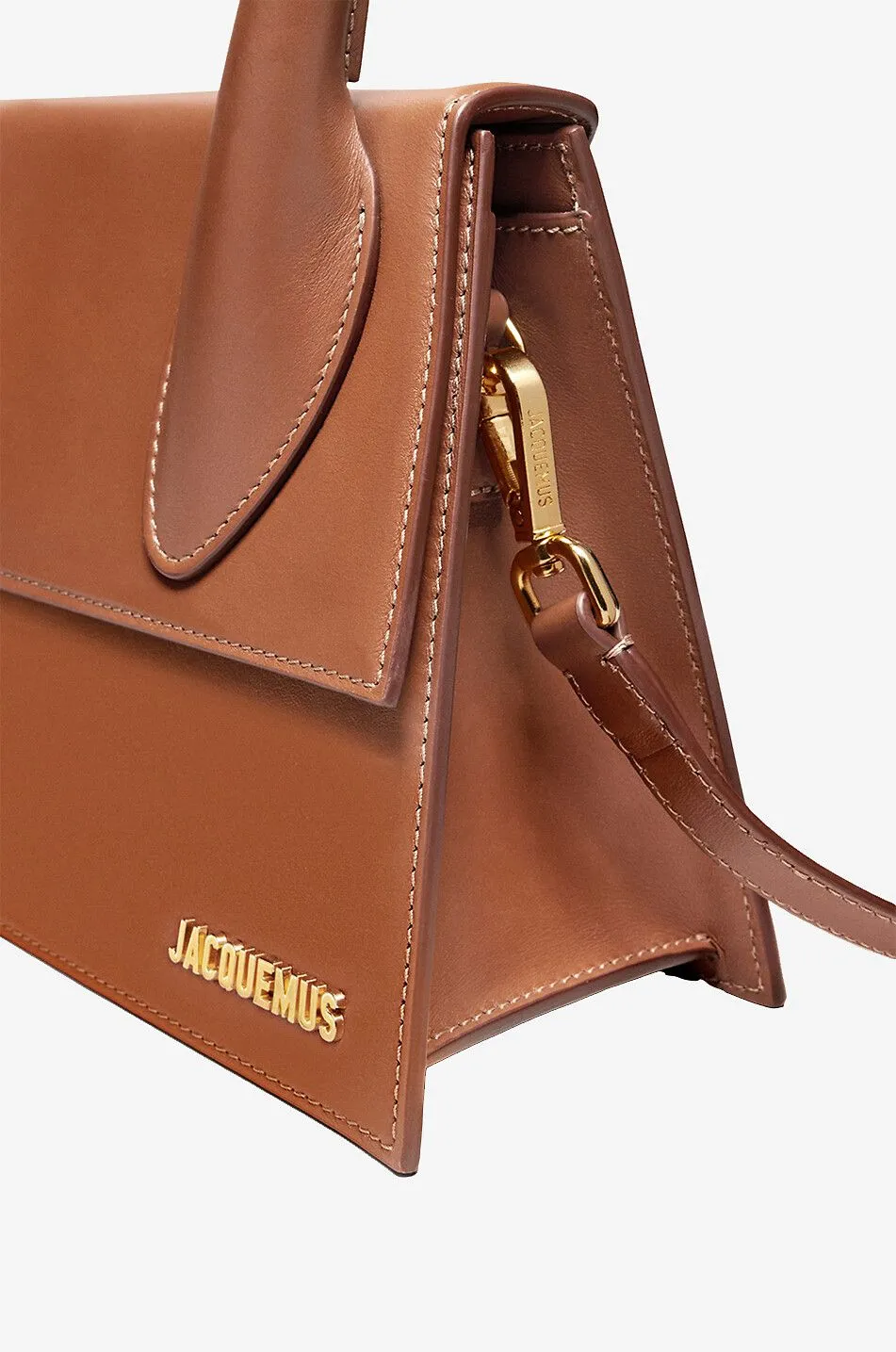 Sac à main en cuir lisse Le Grand Chiquito
