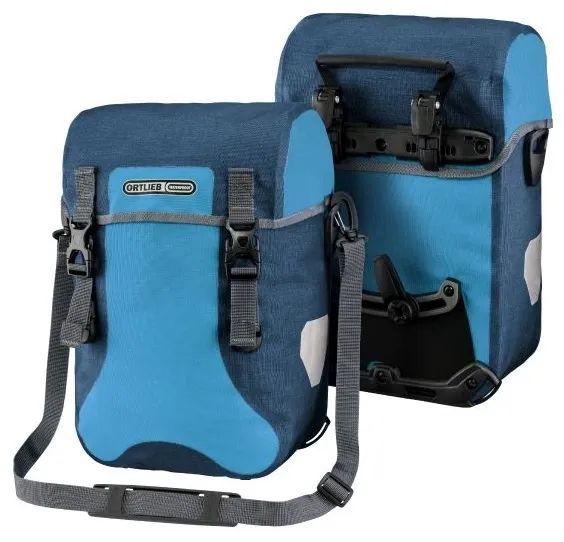 Sacoche de Vélo Ortlieb Sport Packer Plus QL2.1 30L Dusk Blue Denim (2-Pièces)
