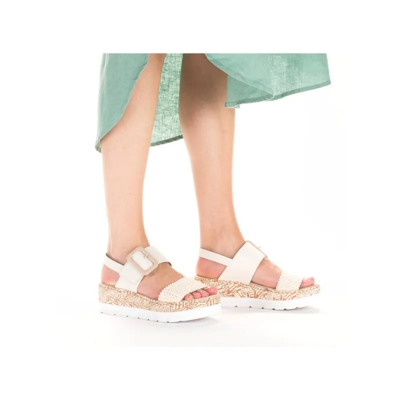 Sandale Rieker V3950-61 creme
