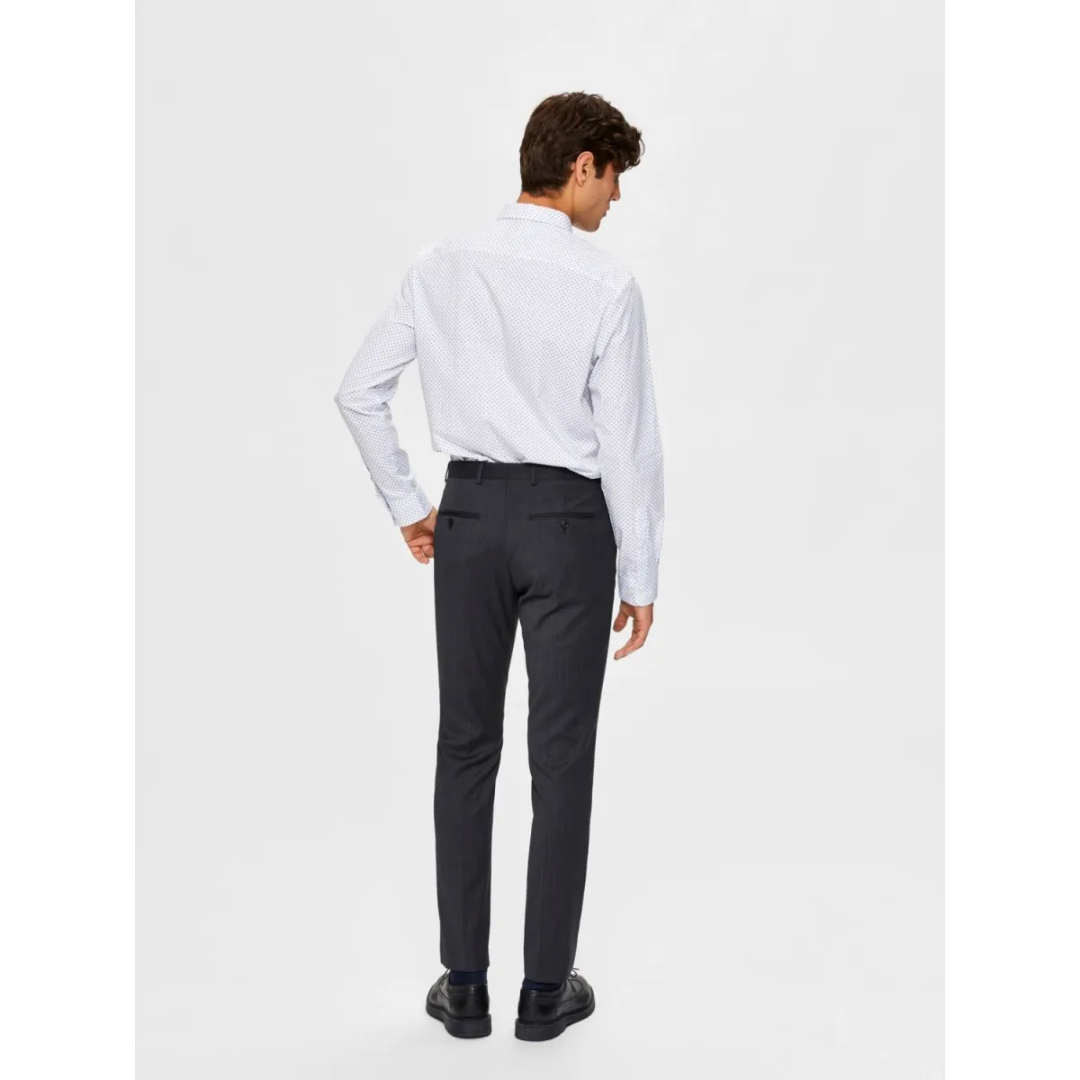 Selected - Pantalon de costume gris
