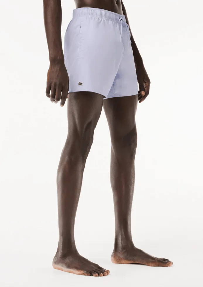 Short de bain Lacoste bleu