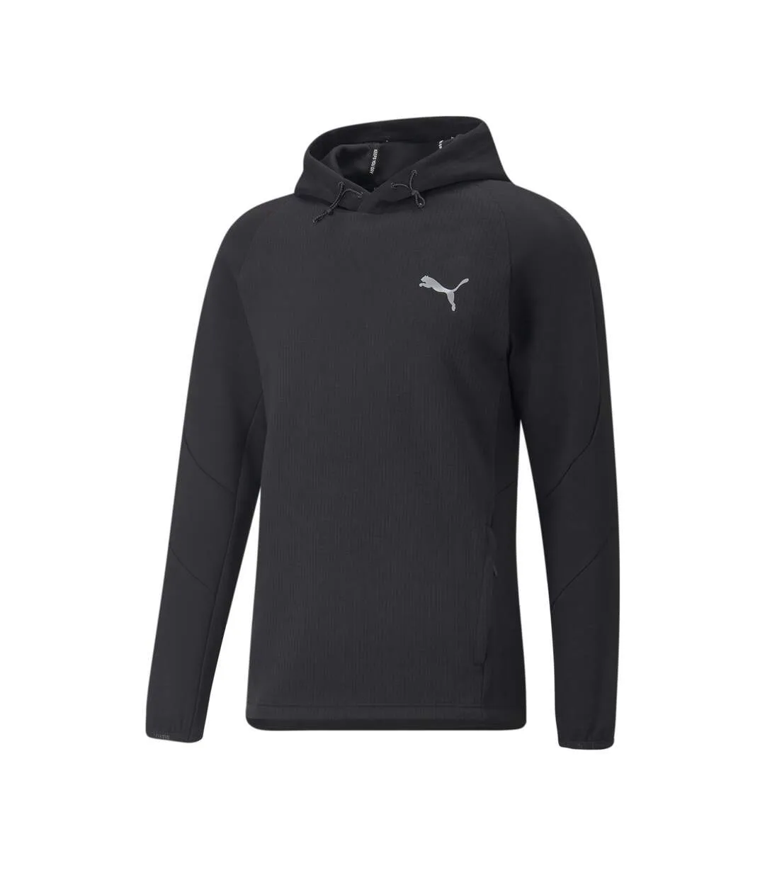 Sweat Zippé Noir Homme Puma Evostripe